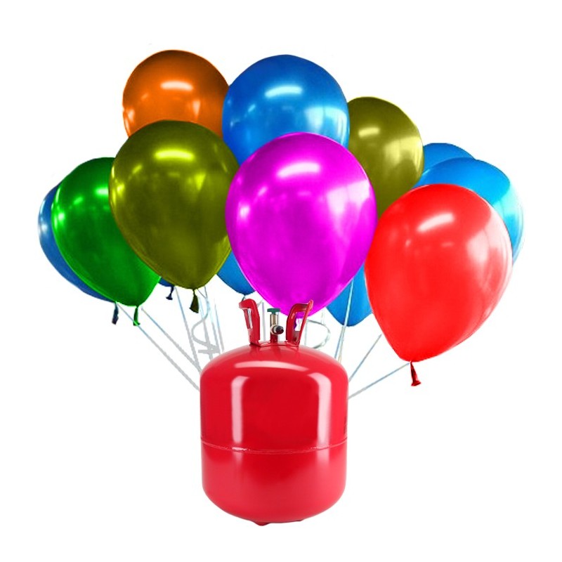 Bombona de helio desechable para 50 globos